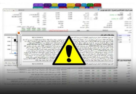 پیام ناظر بازار بورس چیست؟